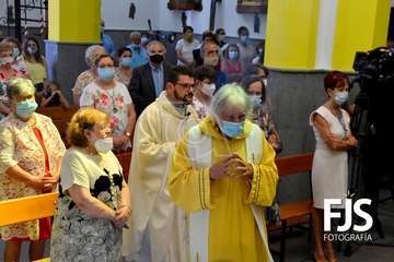 Telde rinde honores a la Virgen de Las Nieves con una solemne misa en Lomo Magullo/Francisco Javier Santana-TA.
